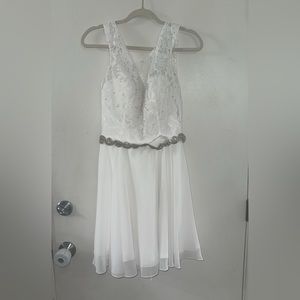 Elizabeth K by GLS Dresses | Elizabeth K Evening Dress white size M